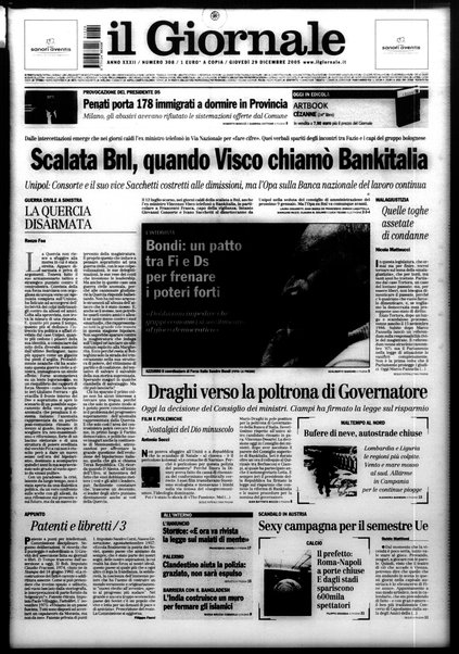 Il giornale : quotidiano del mattino